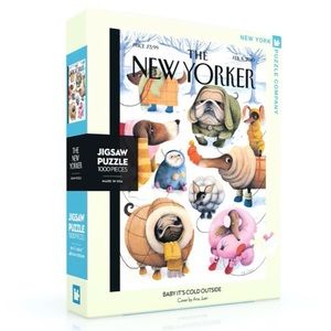 Baby it’s Cold Outside 1000 piece puzzle by The New Yorker. Used